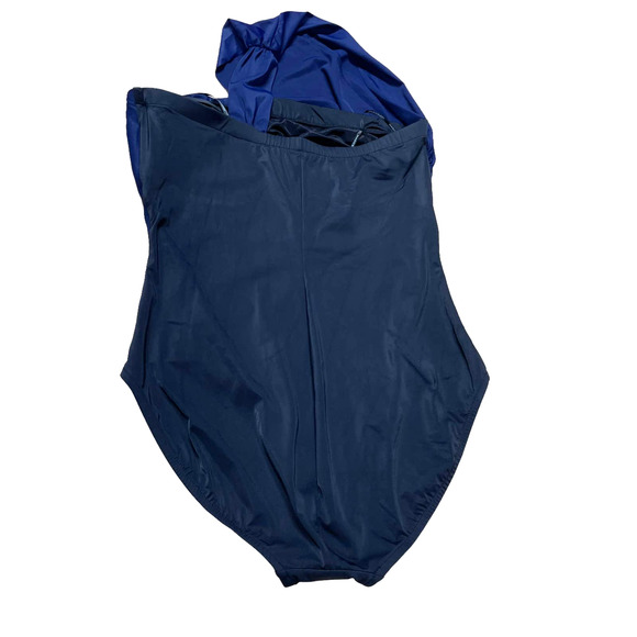 Magicsuit NWT Goddess One Shoulder Underwire One Piece Colorblock Size 10 - Picture 4 of 13